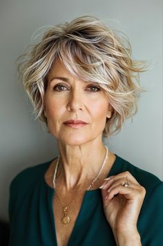 Revitalize your fine hair with these 26 dynamic short haircuts, offering fresh, voluminous looks for women over 50 ready to embrace a new style chapter. Hairstyles For Medium Length Hair 50+, Layered Bob Hairstyles With Bangs Medium, Very Layered Hair Medium Over 50, Edgy Medium Haircuts, Short Hair Over 50, Shoulder Haircut, Long Hair Highlights, Shaggy Haircuts, Messy Short Hair