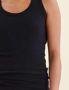 This versatile Ribbed Shelf Bra Tank is woven with breathable cotton rich fabric, with a super soft handle so it'll feel like a style you've loved and worn for years. Featuring a hidden shelf bra for extra support, it is stretchy so that it closely hugs your frame and tucks neatly into anything from jeans to track pants or pair with the matching Milla Ribbed Shorts. This tank is OEKO-TEX® Standard 100 certified, so you can rest easy knowing it’s made without harmful chemicals or dyes, using only Black Cotton Bra-friendly Tank Top, Hidden Shelf, Cotton Plant, Bra Tank, Ribbed Shorts, Rich Fabric, Great Lengths, Liberty Fabric, Shelf Bra