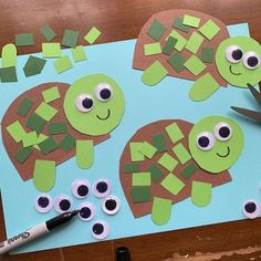 Mothersday Craft, Turtle Craft, Summer Preschool Crafts, Babysitting Crafts, K Crafts, Toddler Art Projects, Toddler Arts And Crafts, Preschool Arts And Crafts