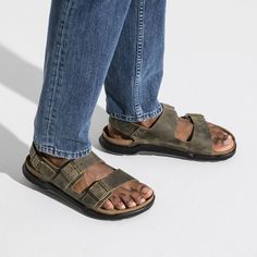 Milano Rugged Men Oiled Leather Faded Khaki | BIRKENSTOCK Khaki Birkenstock, Outerwear Women Winter, Rugged Men, Mens Leather Sandals, Sneaker Sale, Winter Shoes For Women, Sheepskin Boots, Birkenstock Milano, Shoe Company