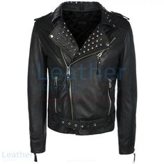 Studs on something you wear can be giving an extremely macho look. Don’t you think? Well, this Men’s Collar Studded Leather Jacket comes featuring stud on the collar. https://leathercollection.com/studded-leather-jacket.html #Leather_Jacket_With_Studs_Mens, #Mens_Leather_Jacket_With_Spikes_On_Shoulder, #Mens_Leather_Jacket_With_Studs, #Mens_Studded_Leather_Jacket_Amazon, #Spiked_Leather_Jacket_Mens, #Studded_Leather_Jacket_Mens, #Studded_Mens_Leather_Jacket Designer Leather Jacket With Rivets For Fall, Designer Winter Outerwear With Rivets, Luxury Fall Outerwear With Rivets, Fitted Outerwear With Rivets For Biker Events, Fitted Long Sleeve Biker Jacket With Rivets, Designer Biker Jacket With Rivets For Fall, Designer Outerwear For Biker Events In Fall, Designer Winter Biker Jacket With Long Sleeves, Long Sleeve Outerwear With Rivets For Work