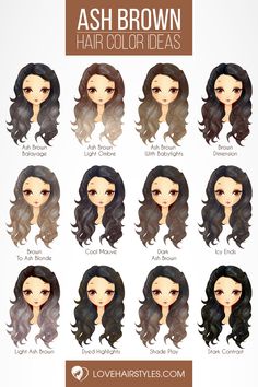 Ash Brown Hair is Exactly What You Need to Update Your Style in 2018 Medium Ash Brown Hair Color, Hair Highlights Brown, Medium Ash Brown Hair, Dark Ash Brown Hair, Highlights Brunette, Fall Highlights, Ash Brown Hair Color, Brown Hair Shades, Ash Hair