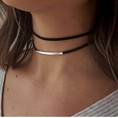 Check Out This Listing I Just Added To My Poshmark Closet: Boutique Silver Accent Black Choker Necklace Os. Metal Choker For Night Out, Silver Metal Necklaces For Night Out, Silver Metal Necklace For Night Out, Silver Choker For Night Out, Trendy Silver Jewelry For Night Out, Black Choker For Night Out, Trendy Choker For Night Out, Chic Black Necklace For Night Out, Chic Black Metal Choker