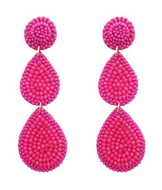 These adorable earrings are the perfect statement piece for every outfit! The colorful beaded pattern will add a pop of color to every outfit. Seed Beaded Statement Earrings various colors and designs available Engagement Mehndi Designs, Beaded Earring, Statement Earring, Girl Needs, Cute Earrings, Every Girl, Mehndi Designs, Love A, Free Giveaway