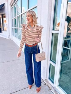 Loving this look for all the activities this winter!  ​  ​Amazon / Levi’s / flutter sleeve top / classic style / booties / madewell   ​  ​#LTKFindsUnder100 #LTKFindsUnder50 #LTKShoeCrush Ruffle Long Sleeve, Flutter Sleeve Top, Fall Winter Outfits, Cozy Sweaters, Flutter Sleeve, Madewell