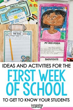 the first week of school is here and it's important for students to know what they are doing