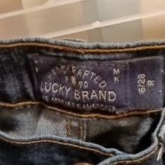 Nwot Lucky Brand Blue Denim Jeans Size 6/28 R Lucky 7 Jeans, Lucky Brand Jeans, Brand Jeans, Blue Denim Jeans, Lucky Brand, Blue Denim, Denim Jeans, Jeans Size, Color Blue