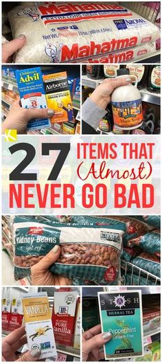 26 Items That (Almost) Never Go Bad Preppers Survival, Apocalypse Survival Kit, Survival Food Kits, Doomsday Bunker, Emergency Preparedness Food, Doomsday Preppers, Doomsday Survival, Emergency Prepardness, Survival Stuff