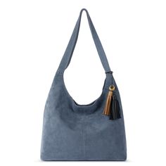 The Sak Huntley Hobo  - |Suede - Maritime Suede| Minimal Bags, The Sak, Leather Hobo Bag, Spring Style, Leather Hobo, Cute Fits, Fit Inspo, Leather Working, Hobo Bag