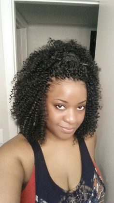 Trinity Twist Braids, Loose Crotchet Styles, Natural Hairstyles For Black Women Crochet, Crotchet Hairstyles Curly, Crochet Braids Updo Hairstyles, Afro Marley Crochet Hair, Short Crochet Hairstyles For Black Women, Crotchet Braids Crochet, Crotchet Updo