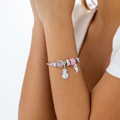 Description:Chic Pink Luminous Glow In The Dark Ball Charm Open Cuff BangleSpecification:Size: Dia 2.55"Weight: 0.81 oz/pcsMaterial: copper. alloy metal. luminous stone. cubic zirconiaColor: silverFeatures & Details:This handmade diy cz inlaid angel wing luminous stone charm cuff bangle bracelet is made of nickel-free. lead-free. cadmium-free and hypoallergenic materials. which will not turn your skin green or cause anaphylactic reaction.It is easy to match your different outfits and also suitable for any occasions like wedding. banquet. costume party. engaged party. prom. anniversary. holiday. evening party or other social events. where let you look elegant. attractive and fashionable.You can give it directly as a gift to your lover. wife. girlfriend. daughter. and your friends for valent Cuff Bangle Bracelet, Enamel Bracelet, Chic Pink, Different Outfits, Cuff Bangles, Jewelry Trends, Costume Party, Bangle Bracelet, In The Dark