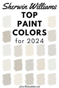 sheryln williams's top paint colors for 2014, including white and gray