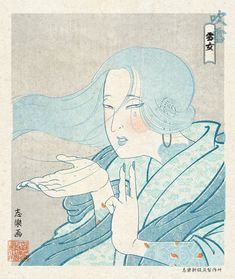 イラスト制作 | ICHIRAKU STUDIO Japanese Traditional Art, Woodcut Art, Japan Painting, Japanese Drawings, Japanese Illustration