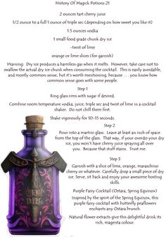 History Of Magick Potions 21 Wicca Potions, Witchcraft Potions For Beginners, Potion Making Witchcraft, Drinkable Potions Witchcraft, Advanced Potion Making Book, Witches Jar, Witch Potion