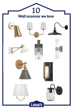 the 10 best wall sconces we've ever seen, including lamps and lights