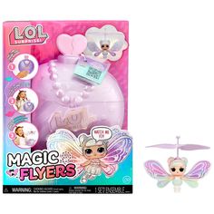 the littlest fairy doll is in its packaging