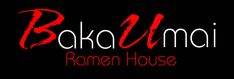 the logo for baka - mii's ramen house, which is located in