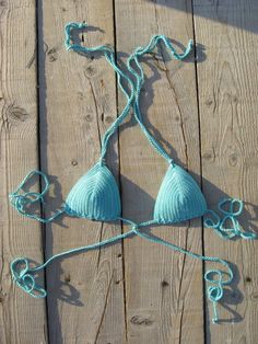 High hip brazilian crochet bikini set Aqua Blue bikini crochet | Etsy Crochet Beachwear, Swimwear Crochet, Bikinis Crochet, Crochet Swimwear, Blue Crochet, Light Turquoise, Aqua Blue, Women Swimsuits, Cotton Yarn