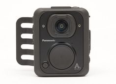 the panasonic action camera is shown on a white background with clippings