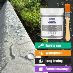 there are many different things that can be found in this article, including paint and waterproofing