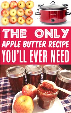 the only apple butter recipe you'll ever need