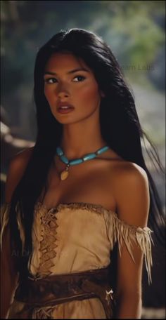 an image of a woman in native clothing