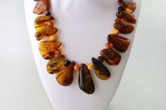 ad eBay - Find many great new & used options and get the best deals for Vintage necklace natural amber, Large beads necklace, Necklace baltic amber at the best online prices at eBay! Free shipping for many products! Handmade Yellow Baltic Amber Necklaces, Handmade Baltic Amber Necklace In Yellow, Handmade Yellow Baltic Amber Necklace, Handmade Baltic Amber Necklace In Brown, Handmade Brown Baltic Amber Necklace, Large Bead Necklace, Large Beads, Natural Amber, Amber Necklace