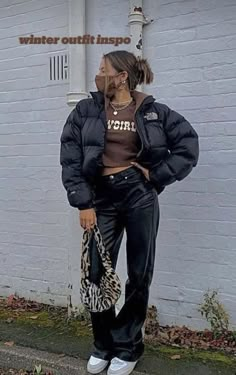 Puffy Jacket, Jacket Outfit, Mode Inspo, Streetwear Fashion Women, Looks Chic, Indie Outfits, Winter Fits, Mode Vintage, Winter Fashion Outfits