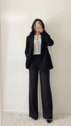 Career Outfit Ideas, Formals Women Aesthetic, Formal Modern Outfit, Formal Aesthetic Outfits For Women, Aesthetic Formal Outfits Women, Interview Outfit Aesthetic, Deca Outfit, Modest Formal Outfits, Business Woman Aesthetic Outfit