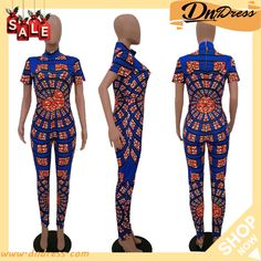 Fashion Printed Short Sleeve Bodycon Jumpsuits Bodycon Jumpsuit, Printed Shorts, Fashion Games, Fashion Prints, The Fashion, Jumpsuit, Free Shipping