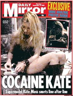 the front page of mirror magazine with an image of a woman