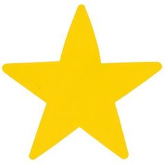 a yellow star shaped object on a white background