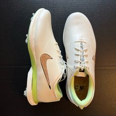 New Without Box. Color: Sail/Barely Volt/University Gold/Black Brand: Nike Us Shoe Size: 12 Type: Golf Shoes Shoe Width: Medium Sold As Pictured. Thanks For Looking! 8.1222box26mismatalla5 White Synthetic Golf Shoes With Boost Midsole, Nike Golf Shoes With Branded Insole And Round Toe, White Synthetic Golf Shoes With Perforated Toe Box, White Slip-on Golf Shoes, Nike Synthetic Round Toe Golf Shoes, Nike Golf Shoes With Synthetic Material And Round Toe, White Nike Synthetic Golf Shoes, Nike White Synthetic Golf Shoes, Nike Synthetic Golf Shoes With Round Toe