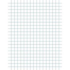 a sheet of paper that has been drawn with squares and lines on the bottom half