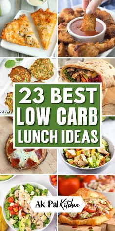 25 best low carb lunch ideas that are easy to make and delicious for the whole family