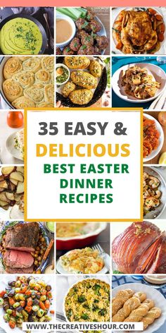 the 25 easy and delicious easter dinner recipes