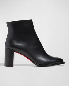 Christian Louboutin Adoxa Zip Ankle Booties Ankle Booties Outfit, Christian Louboutin Shoes For Women, Christian Louboutin Iriza, Feminine Shoes, Christian Louboutin Kate, Booties Outfit, Christian Louboutin So Kate, Louboutin Heels, Christian Louboutin Heels