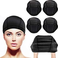 Stretchy material: the stretchable wigs caps are made of spandex material, soft, breathable and thin, won't cause discomfort Color: Clear. Making Wigs, Style Wig, Best Caps, Caps For Men, Hip Hop Cap, Wigs For Sale, Best Wigs, Wig Caps, Black Wig