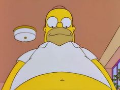 the simpsons is getting ready to shave his hair