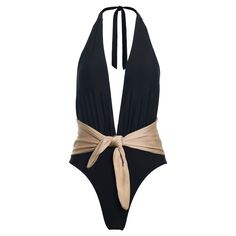 Introducing  "La Crème" swimsuit - the perfect blend of elegance and comfort for your beach or poolside adventures. Its deep neckline and adjustable neck ties allow for a customizable fit, while the halter cut and belt tie ensure a perfect silhouette. Choose from a variety of trendy colors and prints to match your unique style. Lycra 100% Flattering Swimwear, Luxury Swimwear, Belt Tie, Deep Neckline, Gifts For New Mums, Neck Ties, Pearl Jewellery Earrings, Trendy Colors, Independent Designers Fashion