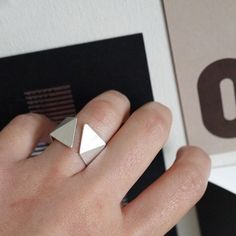 This geometric ring is handcrafted of sterling silver. It comes in brushed silver finishes. The faceted surface makes it reflect beautifully with light. Very minimalist style and comfortable to wear. Perfect for everyday wear, even gift for special one! The ring suits both women and men. Hexagon Rings, M Ring, Men Minimalist Fashion, Ring Hexagon, Hexagon Ring, Hexagonal Ring, Minimalist Fashion Women, S Ring, Special One