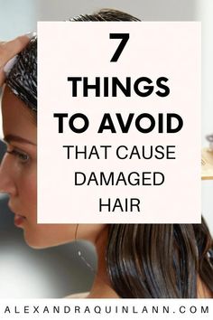 We're going over everything about damaged hair! The signs to look out for, what actually causes it, and hair products formulated to repair it. Damaged Hair Products, Hair Plopping, How To Grow Your Hair Faster, Hair Mistakes, Hair Growing Tips