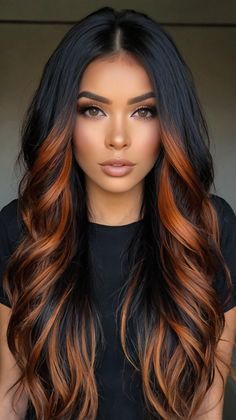 Cool Hair Color, Long Hair Styles Men, Color Ideas, Fall Hair, Cute Hairstyles, Mens Hairstyles, Black Hair, Womens Hairstyles