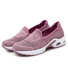 • Upper Material: Mesh (Air Mesh) • Outsole Material: Rubber • Fit: Fits true to size, take your normal size • Occasion: casual • Outsole Material: Fabric • Summer season • Lining Material: Mesh • Import Product Casual Summer Sneakers For Light Exercise, Casual Sneakers For Light Exercise In Summer, Pink Casual Sneakers For Light Exercise, Comfortable Purple Summer Sneakers, Casual Sneakers With Arch Support, Casual Purple Breathable Sneakers, Casual Sneakers With Arch Support For Spring, Casual Spring Sneakers With Arch Support, Purple Sneakers For Light Exercise