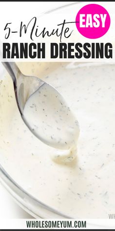 Ranch Dressing Recipe