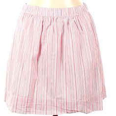 Brand New With Tags Women’s Gap Casual Mini Silhouette Skirt Size: Xs Color: Red/Pink/White 100% Cotton Mini Silhouette Striped Print Ruched Detail Approx 18” Length Spring Striped Mini Skirt, Striped Mini Skirt For Spring, Spring Cotton Skirt By Gap, Gap Cotton Summer Skirt, Summer Cotton Skirt By Gap, Gap Summer Daywear Bottoms, Gap Cotton Skirt For Summer, Casual Cotton Skirt By Gap, Gap Bottoms For Summer Daywear