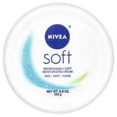 Face | Body | HandsOur Products are Dermatologically Tested and ApprovedEnjoy the refreshing and moisturizing sensation of Nivea Soft. This light and creamy formula is enriched with Vitamin E and Jojoba Oil for incredibly soft and healthy looking skin. Nivea Moisturizer, Nivea Soft Moisturizing Cream, Nivea Soft, Fresh Skin, Moisturizing Cream, Self Care Activities, Mineral Oil, Moisturizer Cream, Jojoba Oil