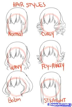 How to Draw Cute Girls, Step by Step, Anime Females, Anime, Draw Japanese Anime, Draw Manga, FREE Online Drawing Tutorial, Added by camiiie, December 10, 2010, 10:34:27 am Hair Reference Woman, Manga Hair Tutorial Step By Step, How To Draw Hair Woman, Anime Woman Hair Reference, Hair Drawing Reference Tutorial, How To Draw Anime Women, Female Hairstyles Drawing Anime, Detailed Hair Drawing, How To Draw Detailed Hair