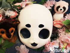 This adorable Kig head base will help you fur and create your very own Kig fursuit head! This head base is durable, and sure to put a smile on your face. Head size is (est.) about 25cm height, x 20cm width. PERSONALIZATION: Let us know if you have any small requests (more angry look, more open mouth, teeth nubs) and we will make it for you! *Note: The eyebrow holes are the main vision holes on this style of mask Free shipping on orders over $35/USD in the US. We will usually create & ship orders Kig Fursuit, Bunny Cat, Head Base, Fursuit Head, Bunny Mask, Sunflower Colors, Cool Masks, Cat Mask, Open Mouth