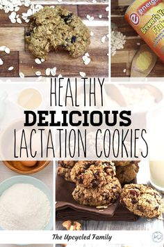 Lactation Cookie, Cookies Healthy, Healthy Baking Recipes